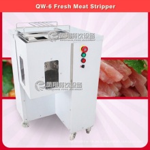 Qw-6 Ce aprobado pelador de carne fresca, máquina de corte de carne